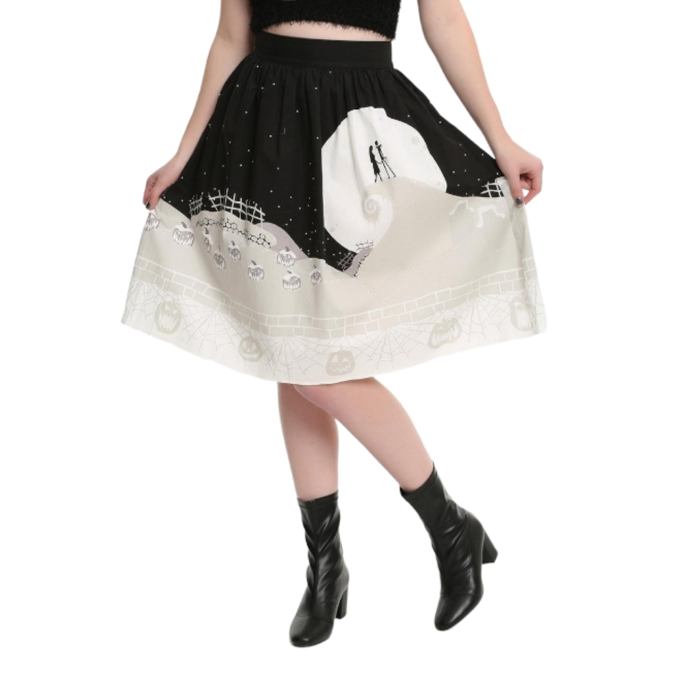 Nightmare Before Christmas Skirt Disney Medium